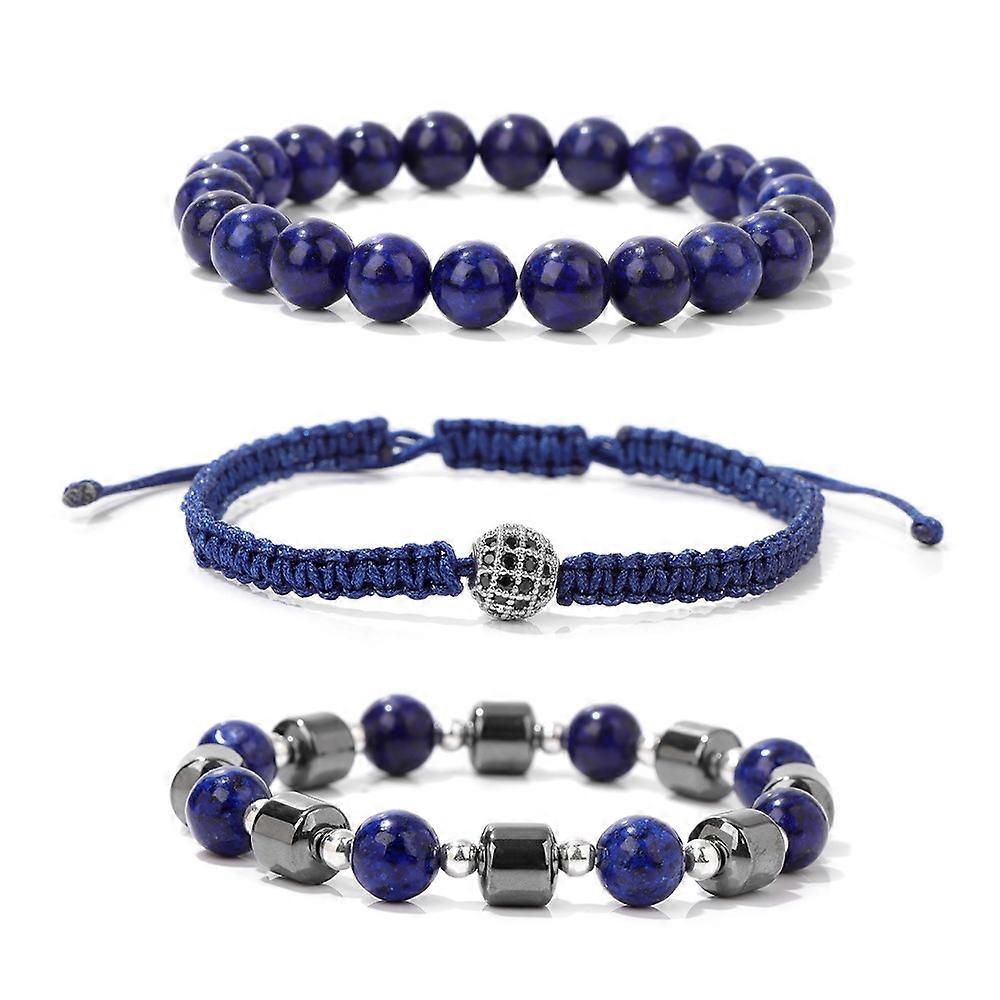 Bracelet-Micro Zircon Weave-Retro Chic Trio