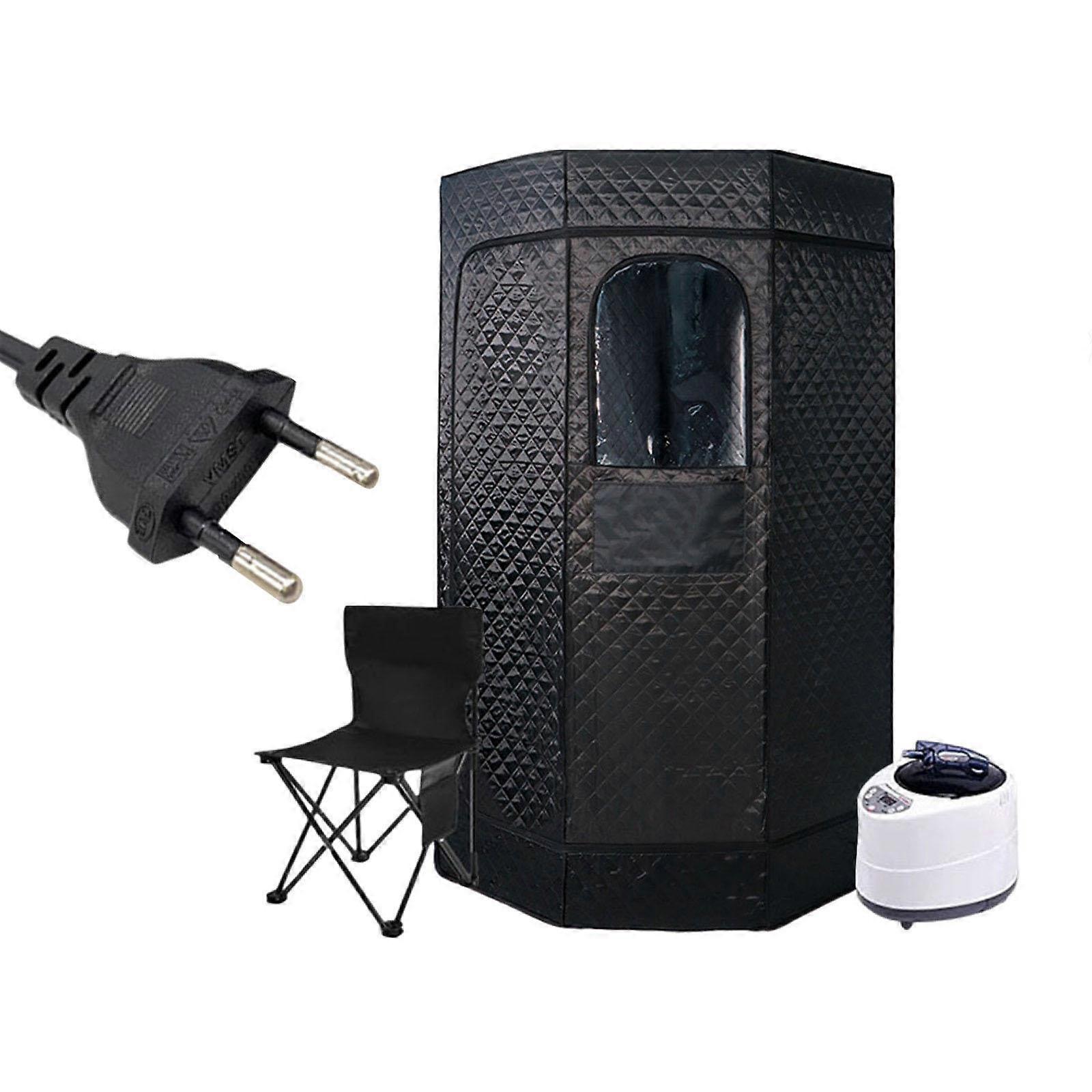 휴대용 사우나 가정용 풀 사이즈 사용하기 쉬운 사우나 상자 발코니 요가 스파