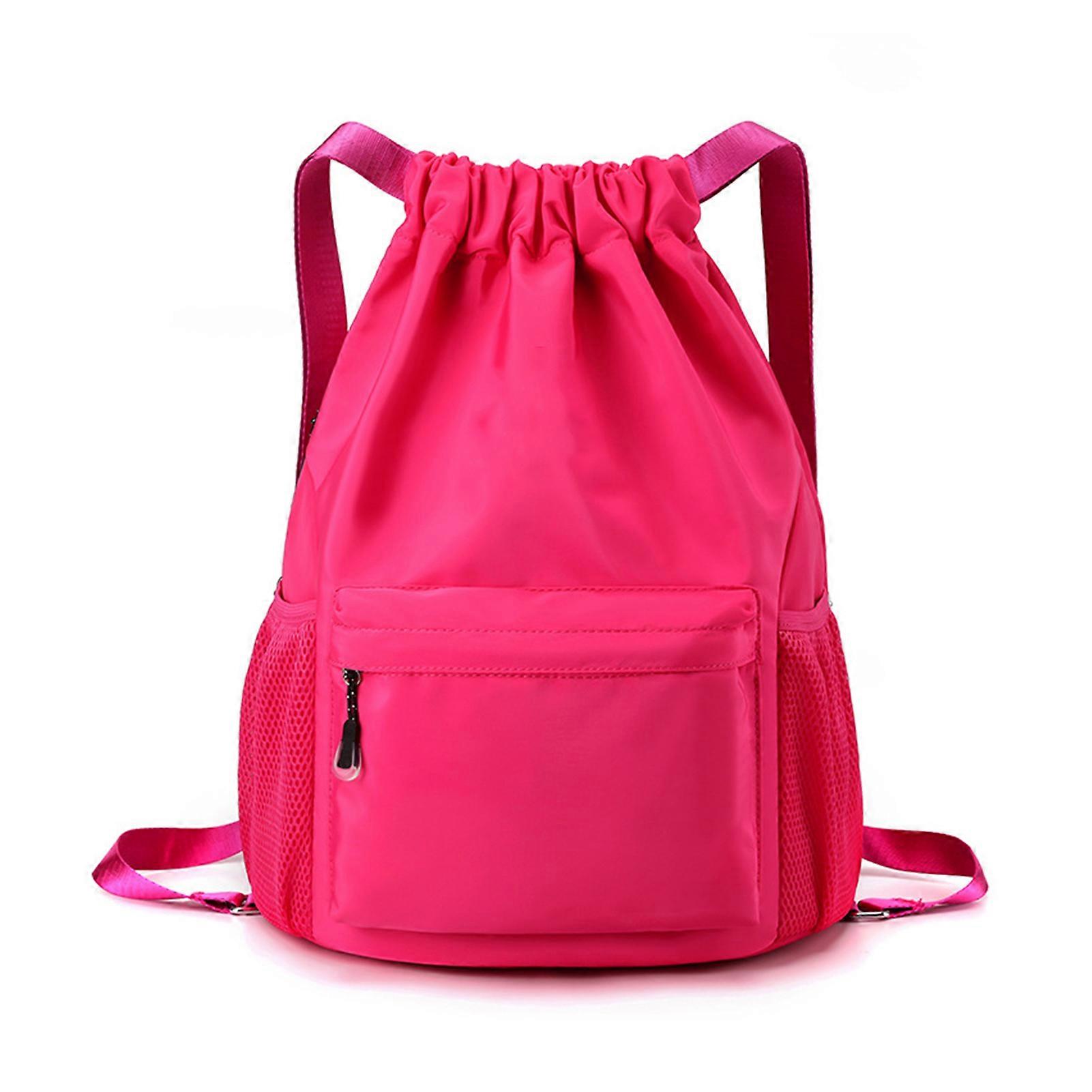Adjustables Drawstring Bag Multifunctional Casual Student Backpack for School Travel