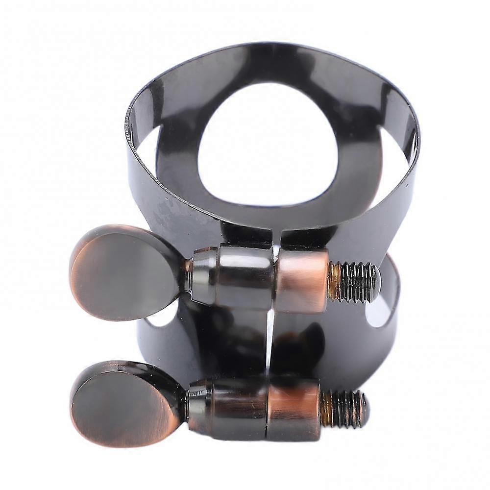 Metal Clarinet Reed Fixing Clip Replacement Mouthpiece Accessory Red Antique