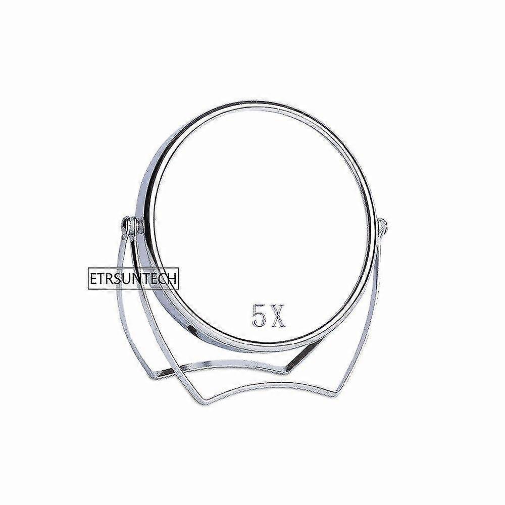 makeup mirror desktop folding portable simple round princess