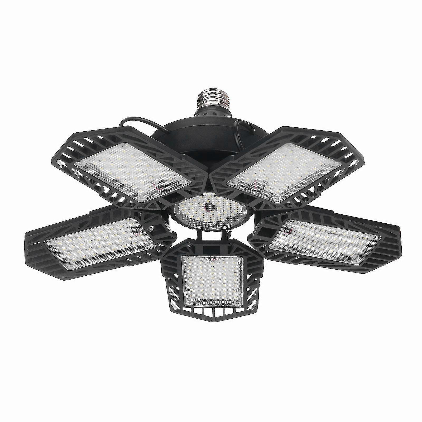 led garage light bulb adjustable deformable ceiling fixture lights workshop lamp