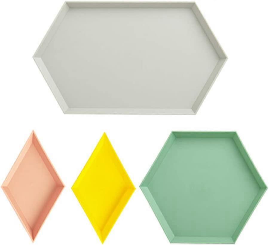 Geometric Storage Tray Fruit Storage Box Removable Combination Storage Tray