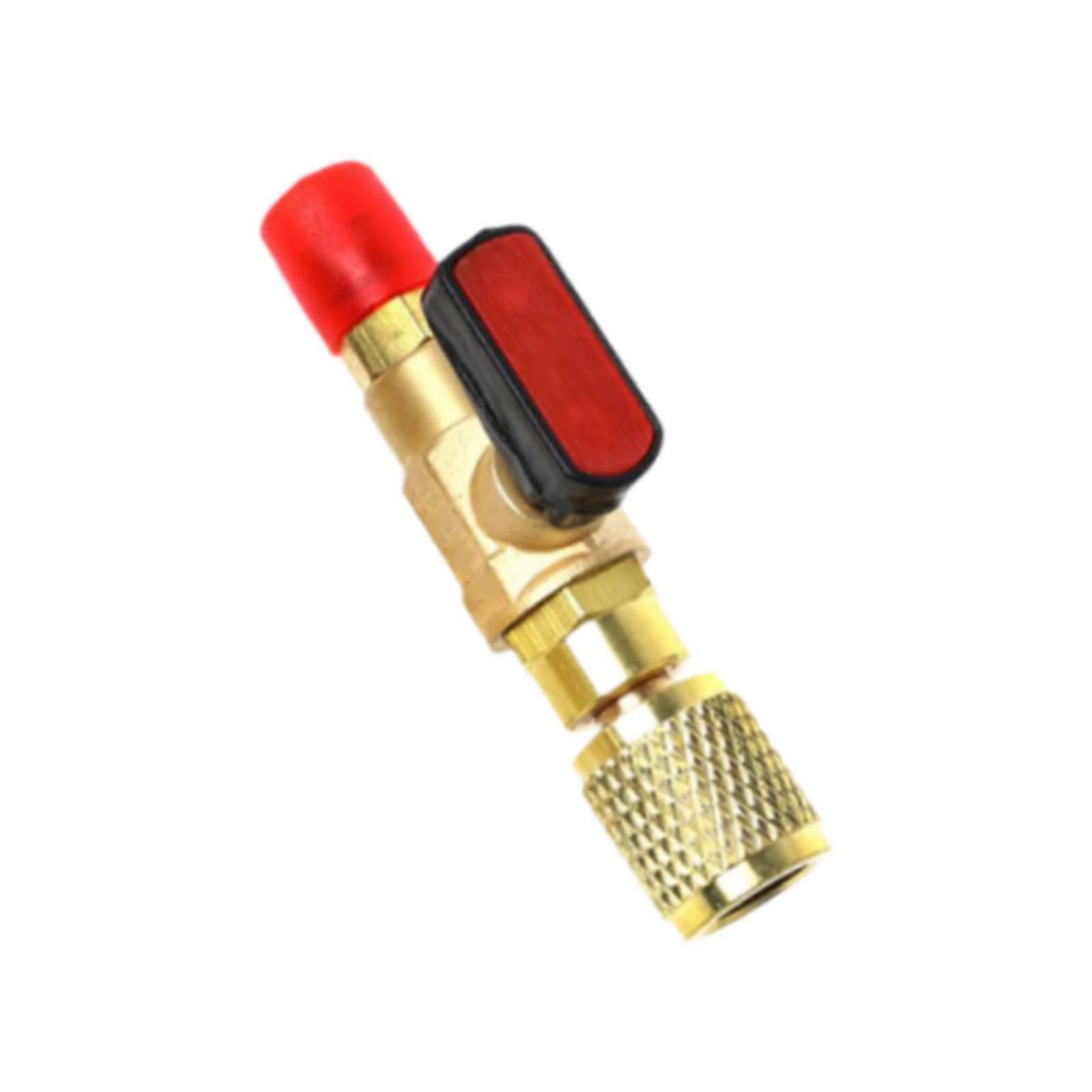 Removal Tool Compact Valve Core Quick Remover Installer Tool for Refrigerant Red