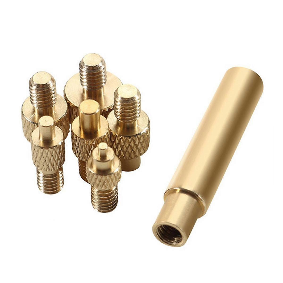 Heat Melt Insert Nut Iron Tip Brass Hot Melt Insert Nut Embedded Kit M2-M8 Heat Insertion Tool 3D P