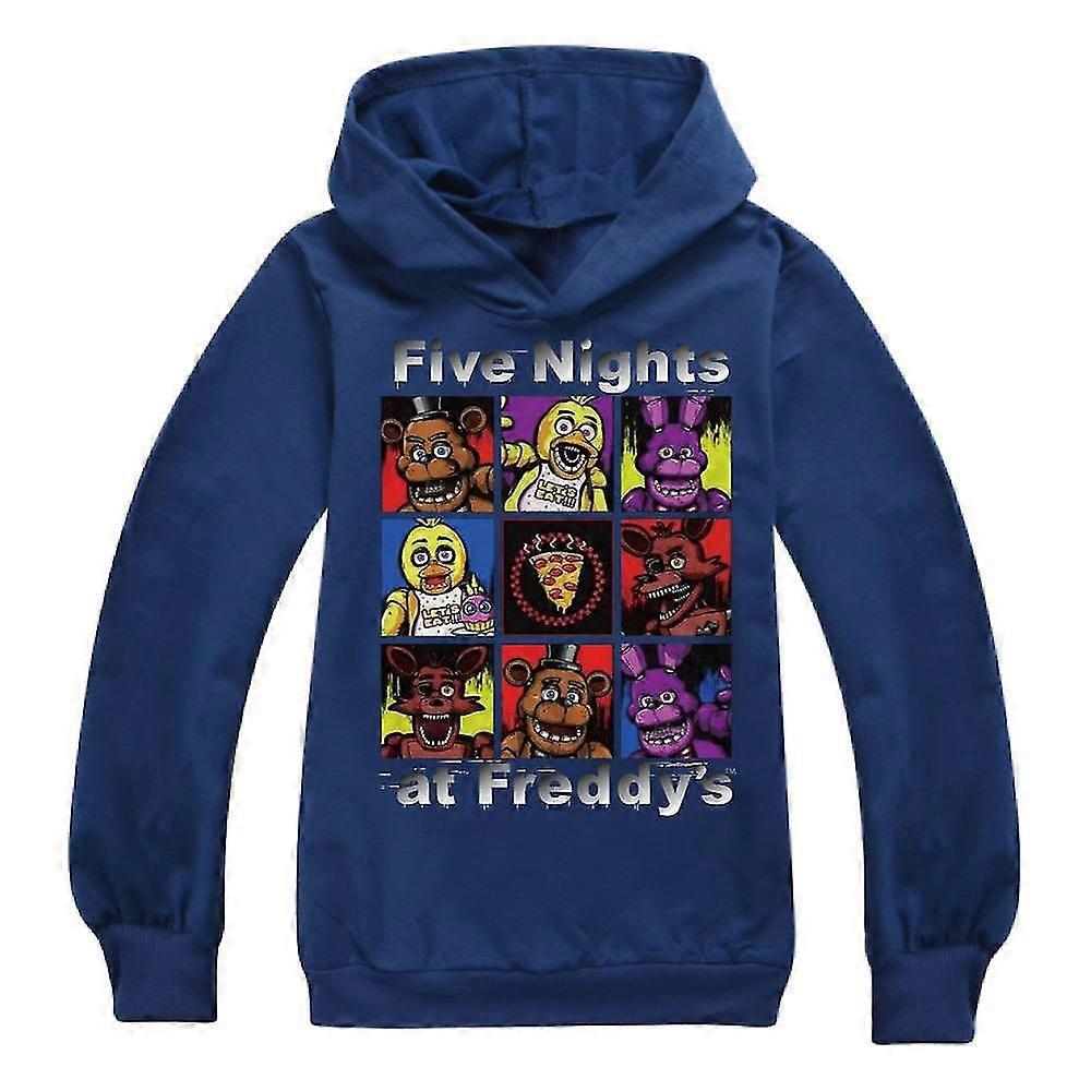 Five Nights At Freddy's Fnaf Kids Casual Long Sleeve Hooded
