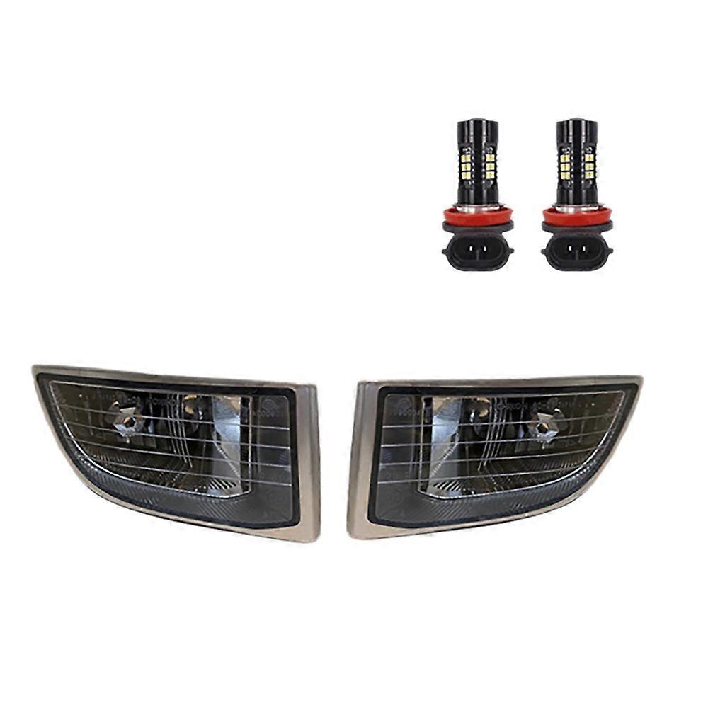 Phare de feu de brouillard à LED pour Land Cruiser Prado 120 2002-2009 Phares antibrouillard de pare-chocs de brouillard Lampe de conduite