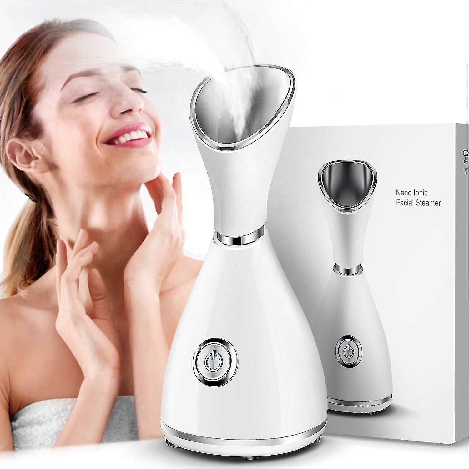 Nano lonic facial steamer cleaner humidifier deep clean face sprayer steamer machine beauty facial thermal home