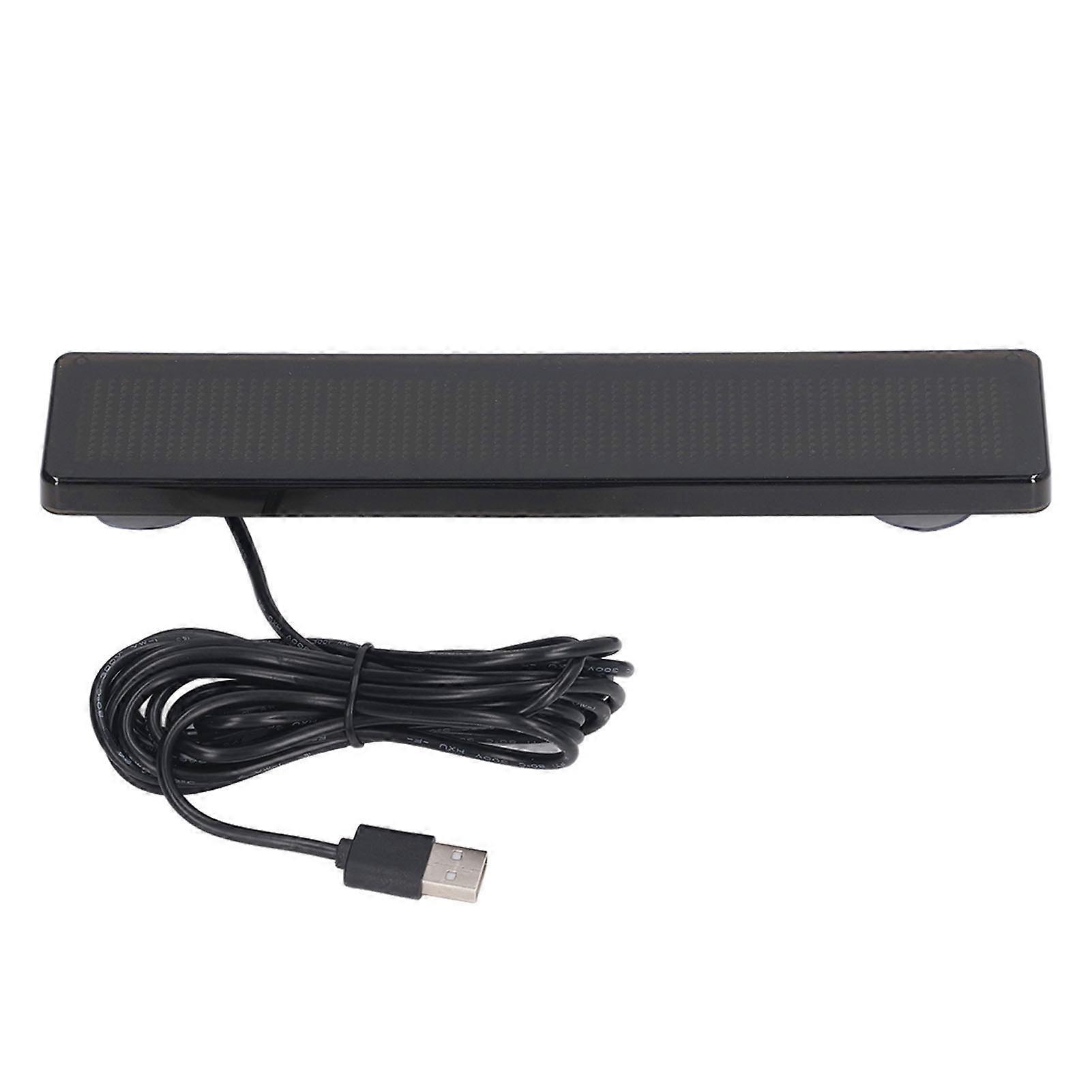 Scrolling LED Sign Programmable Red Light Display Screen 12x72 Resolution USB DC 5V NO.3305