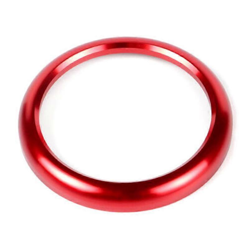 Compass Stopwatch Trim Ring Car Accessories for ,Red