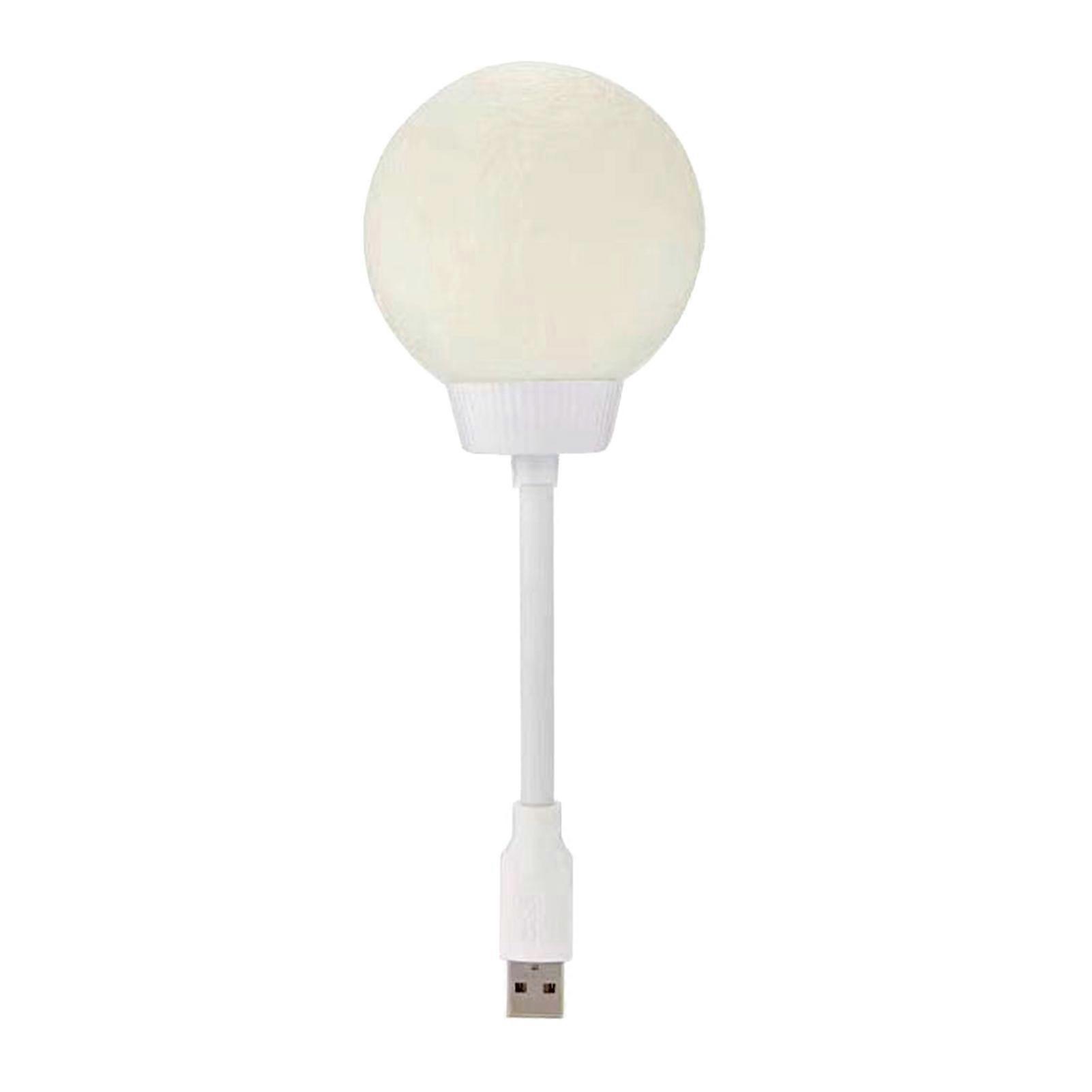 USB Plug-In Moon Shaped Voice Controlled Night Light Multi-Purpose Rotatable Night Light for Home Kitchen