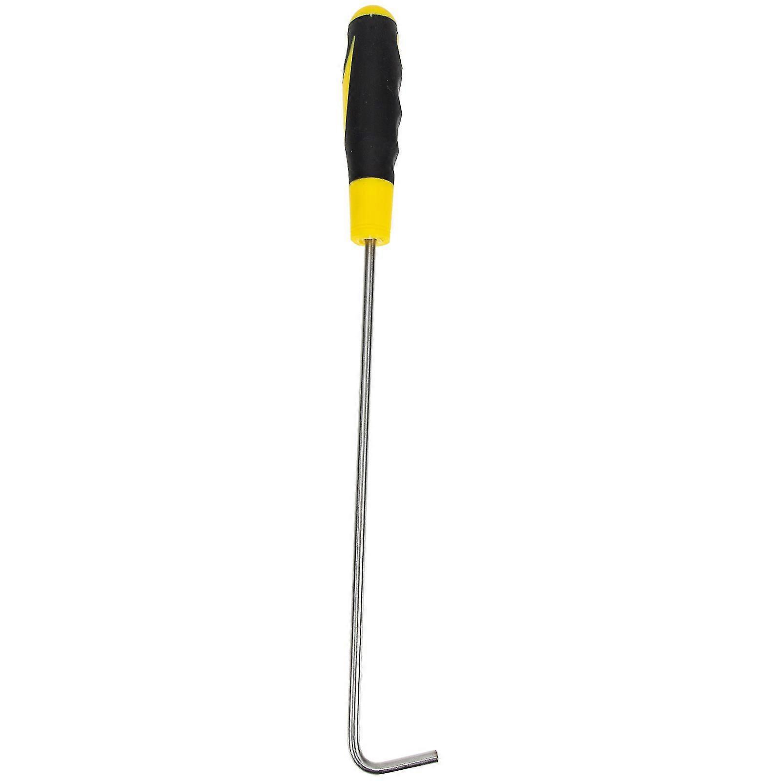 Manhole Hook Rubber Handle Manhole Cover Lifter Sliding Door Hook Lifting Tool