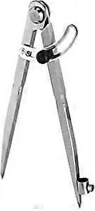 ZK-Compass Marker 200mm Large Compass Marker with Pointed Compass Holder for Geometric Drawing