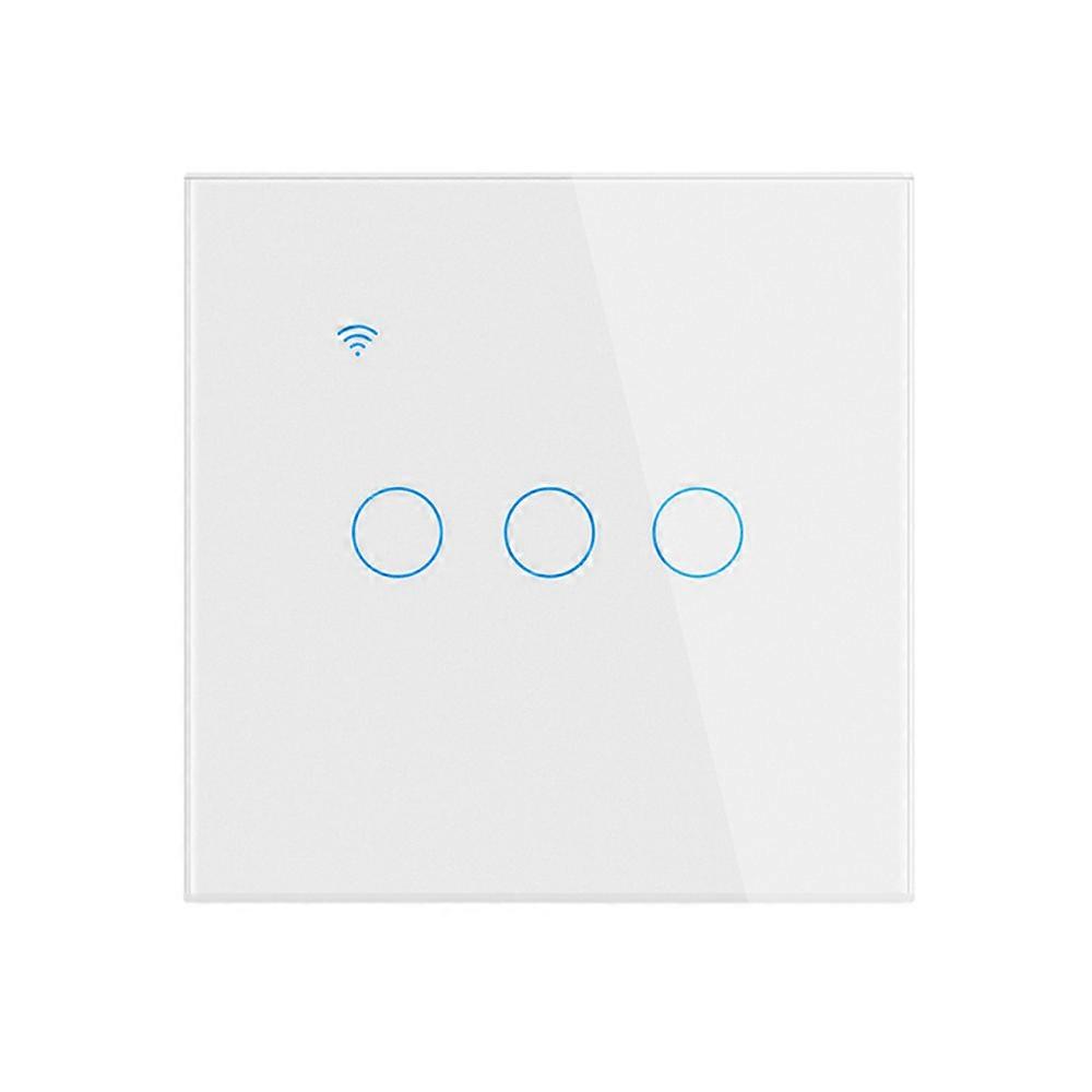 Tuya Smart Wifi Light Switch Touch Control NO Neutral Wire Required 1/2/3/4 Gang