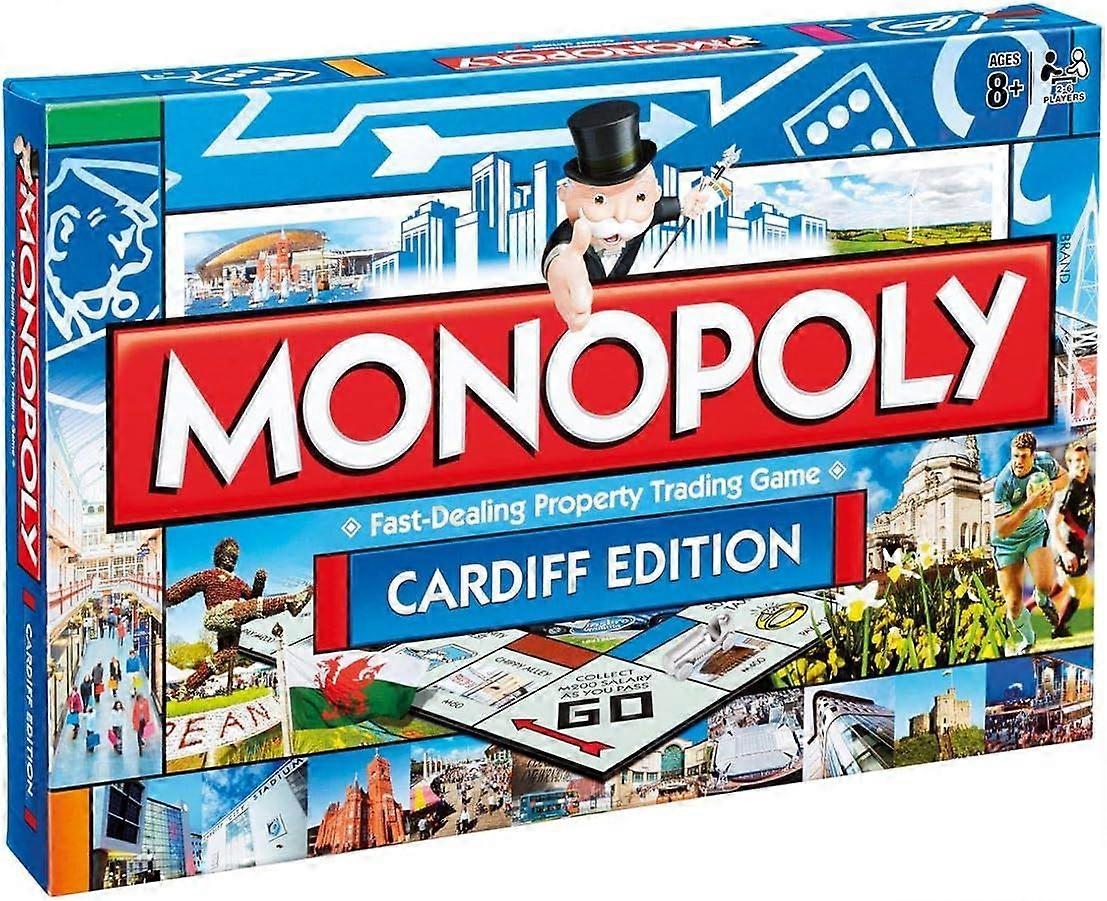 Monopoly Regional Cardiff Board Game