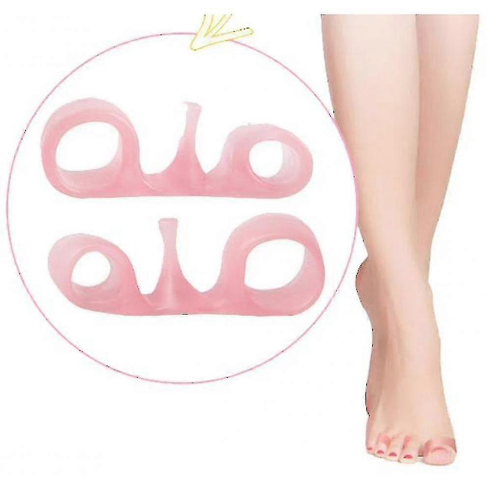 Bunion Corrector Toe Spacers Toe Straightener Big Toe(pink)