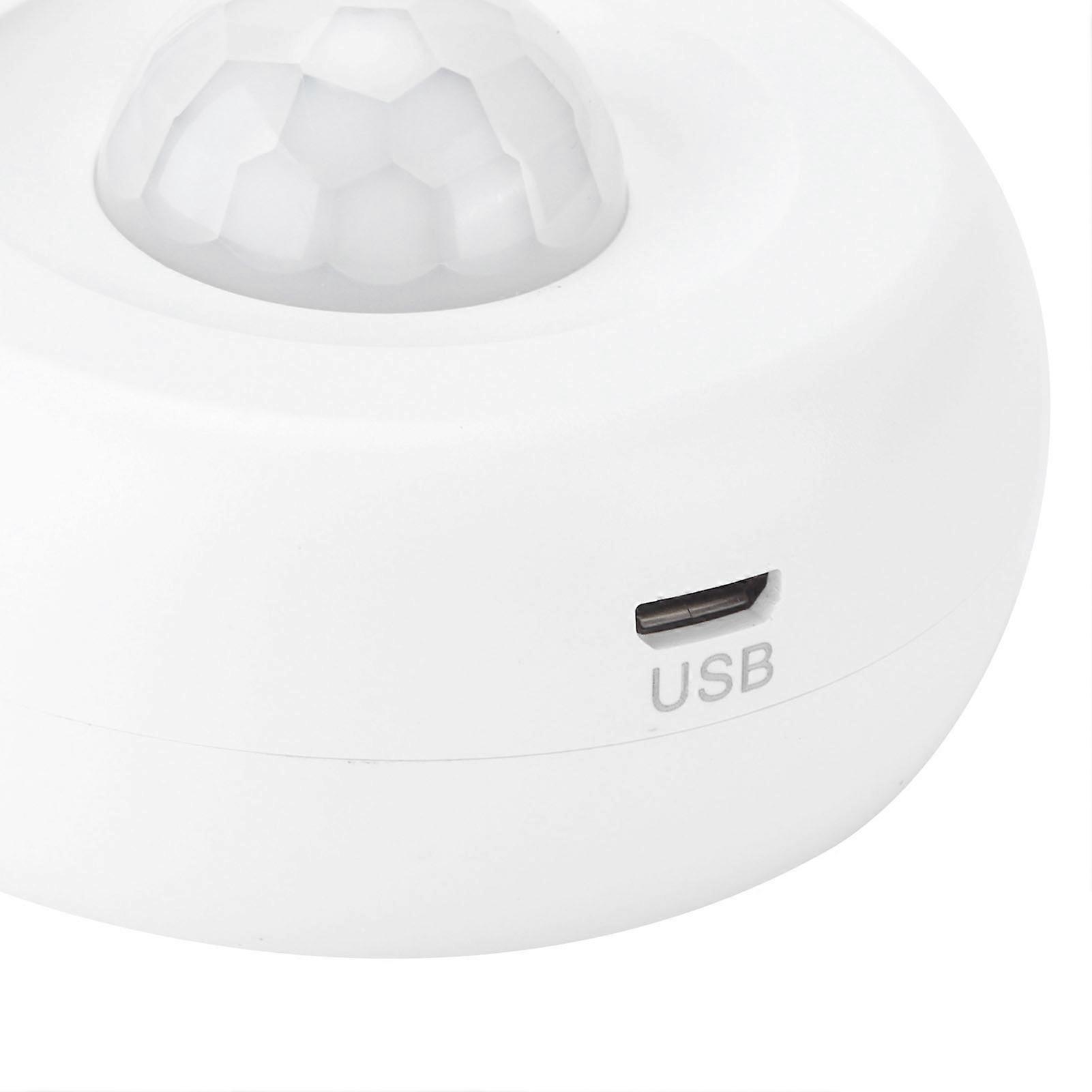 Intelligent WiFi PIR Motion Sensor 360 Detection USB Charging Ceiling Wall for TUYA DC5V 2A