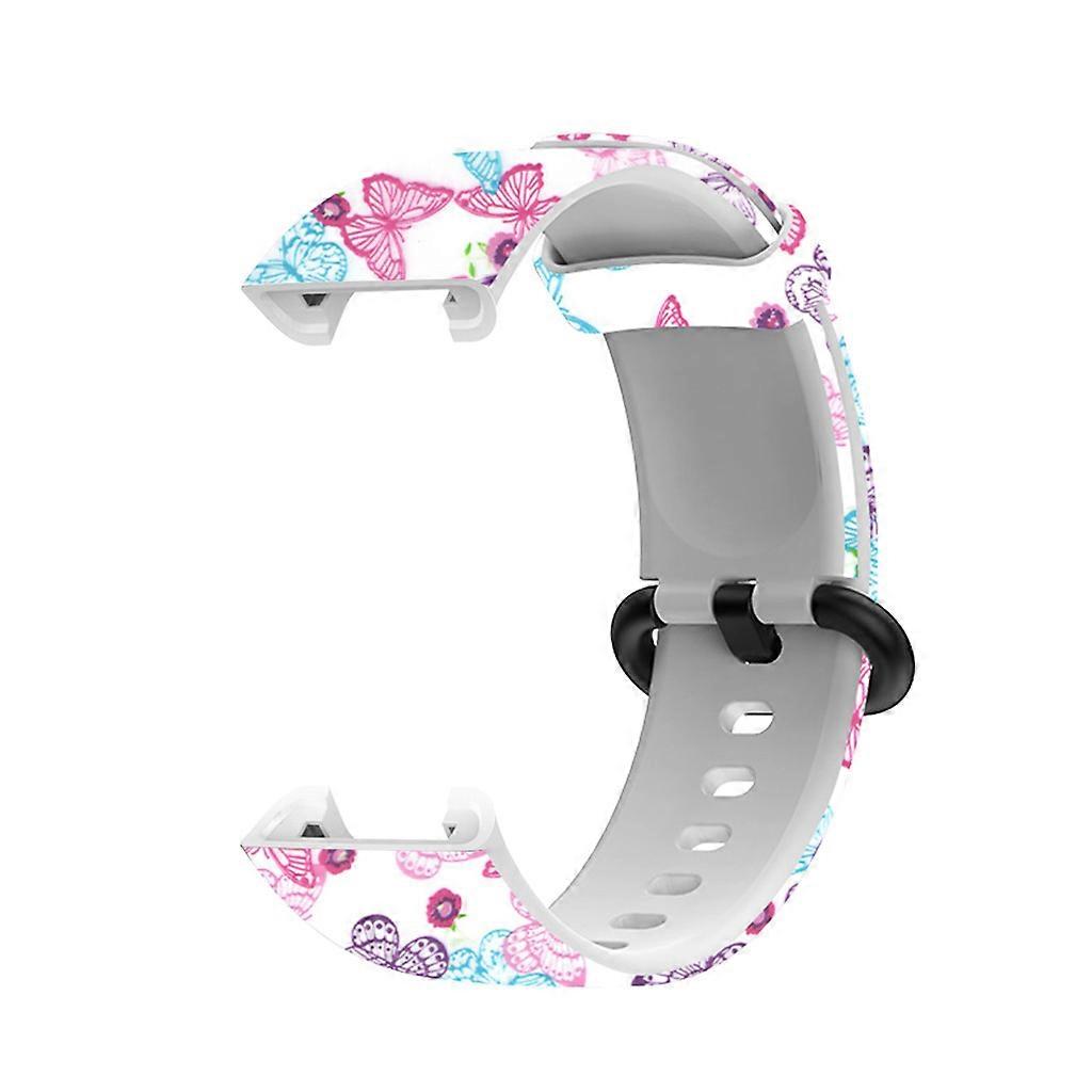 For Mi Watch Lite Strap Silicone Replacement Sport Band Printed Bracelet