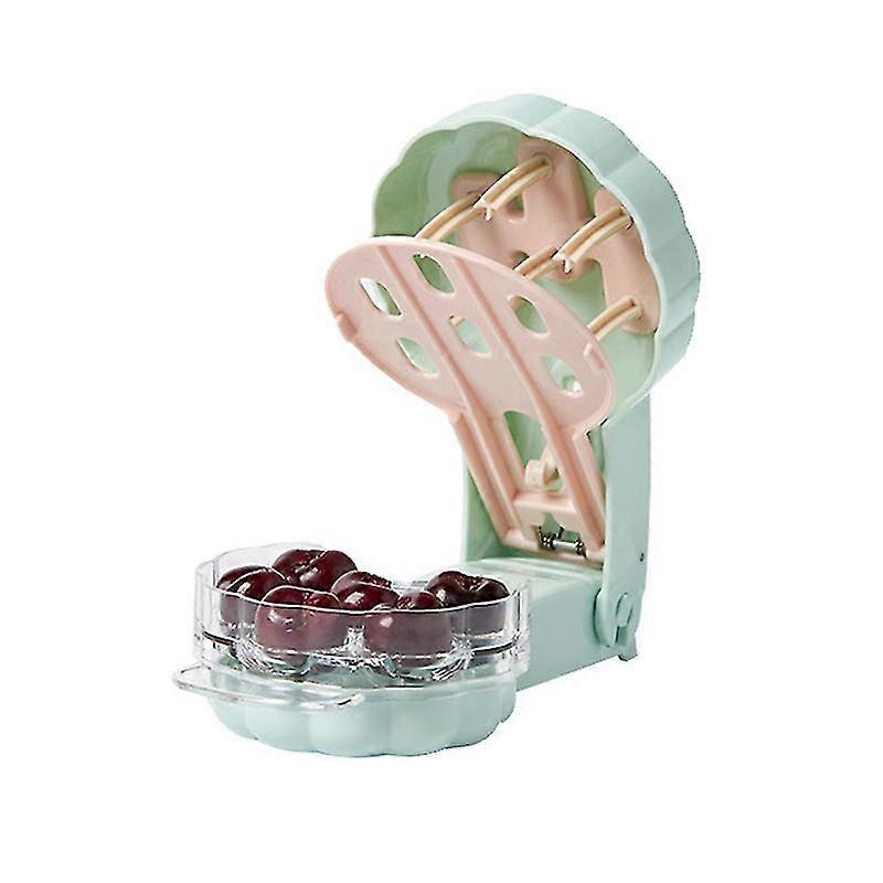 Cherry Pitter,portable Cherry Core Remover,with Pit And Juice Container, Kitchen Gadget For Removing