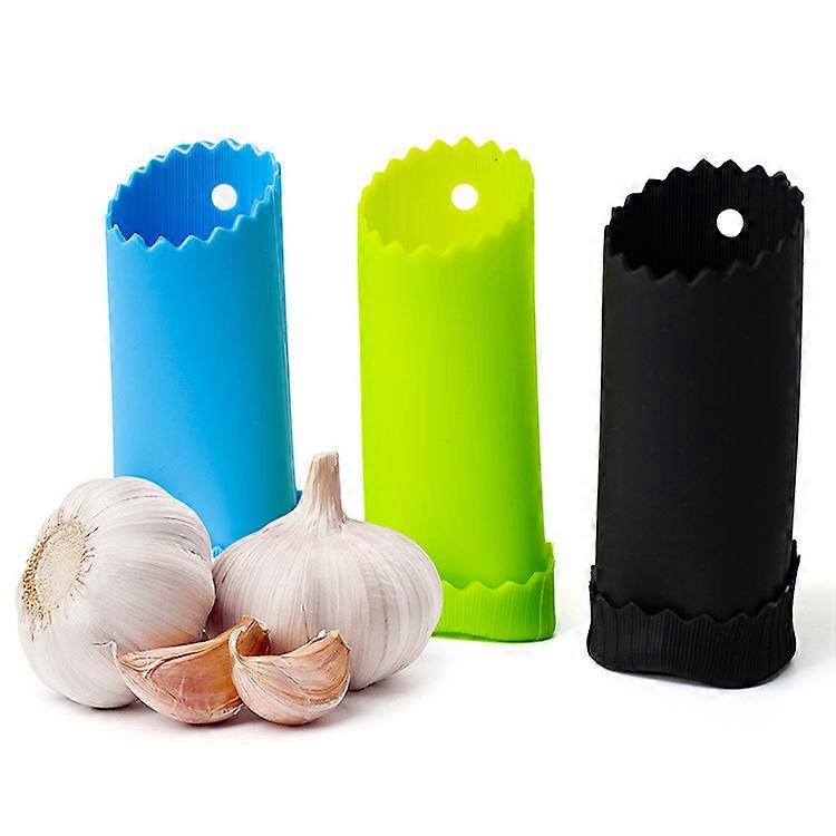 3pcs Soft Silicone Garlic Peeler Peel Easy Kitchen Tools