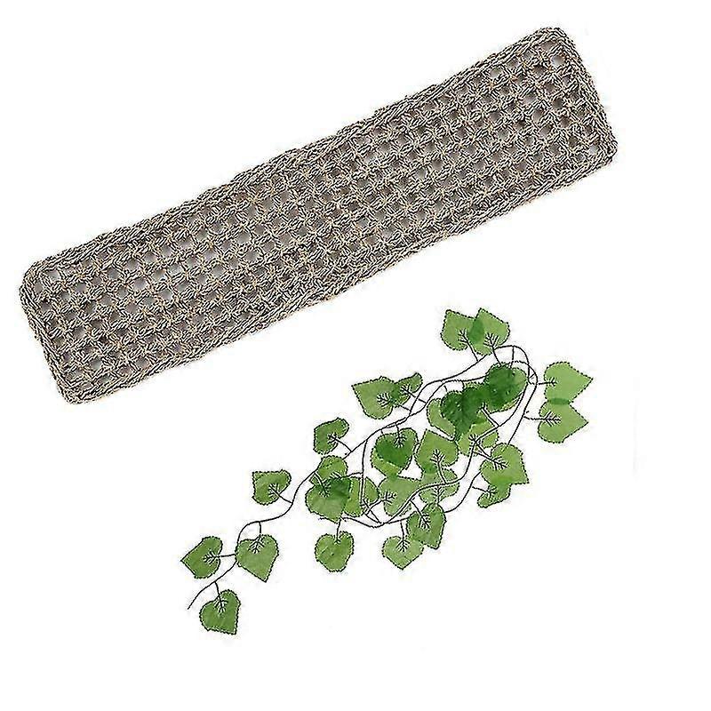 Reptile Lizard Lounger Bearded Dragon ,grass Fibers Hammock Bed