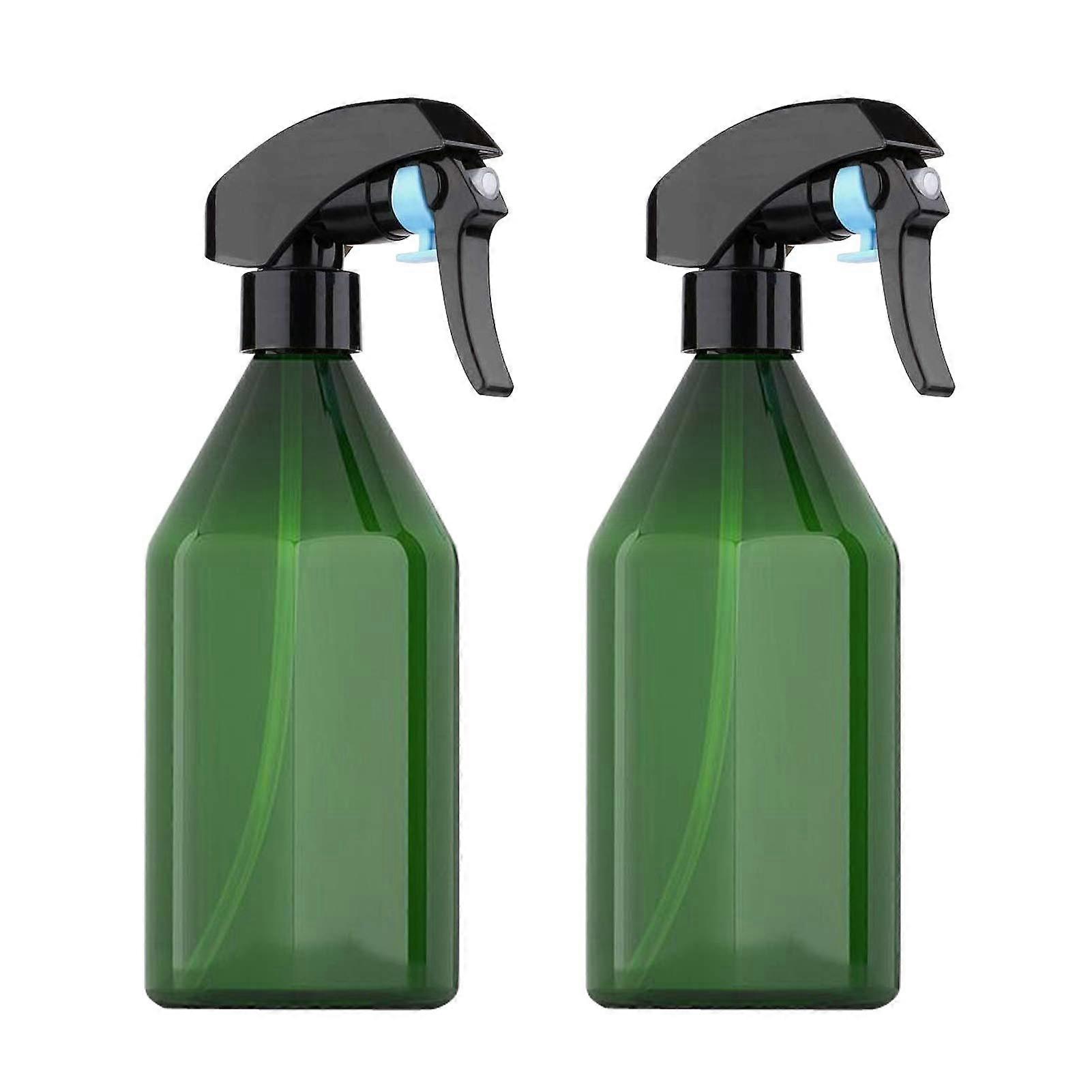 2Pcs 300Ml Empty Spray Bottles, Refillable Plant Sprayer(Green)