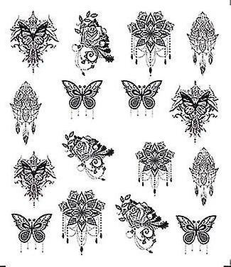 Nail Art Kits Accessories Nail Art Abalone Shell Decals Texture Sticker Decoration Kit For Manicure