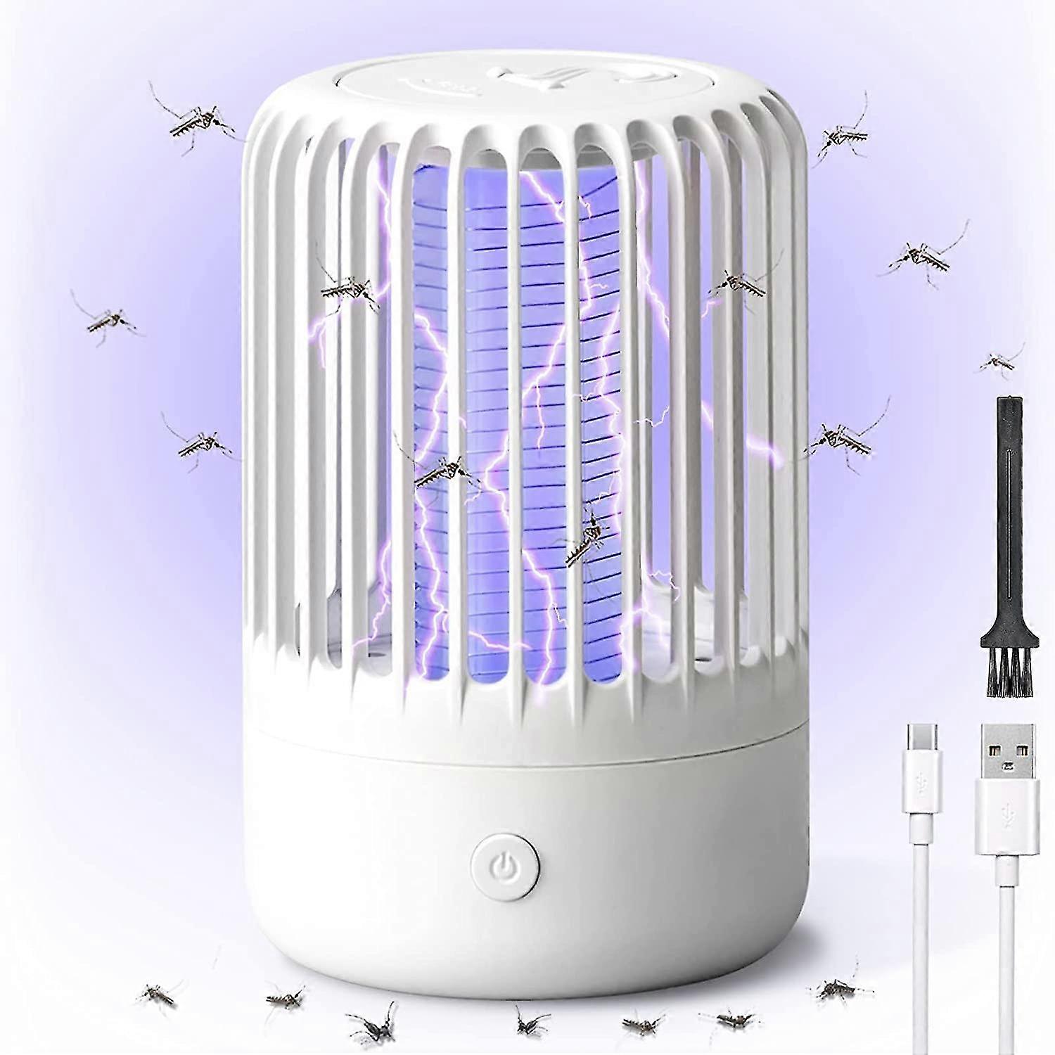 Mosquito Killer Lamp , Fly Bug Zapper Repellent Electric Uv Light Insect Killer, Rechargable Pest Control Traps For Indoor