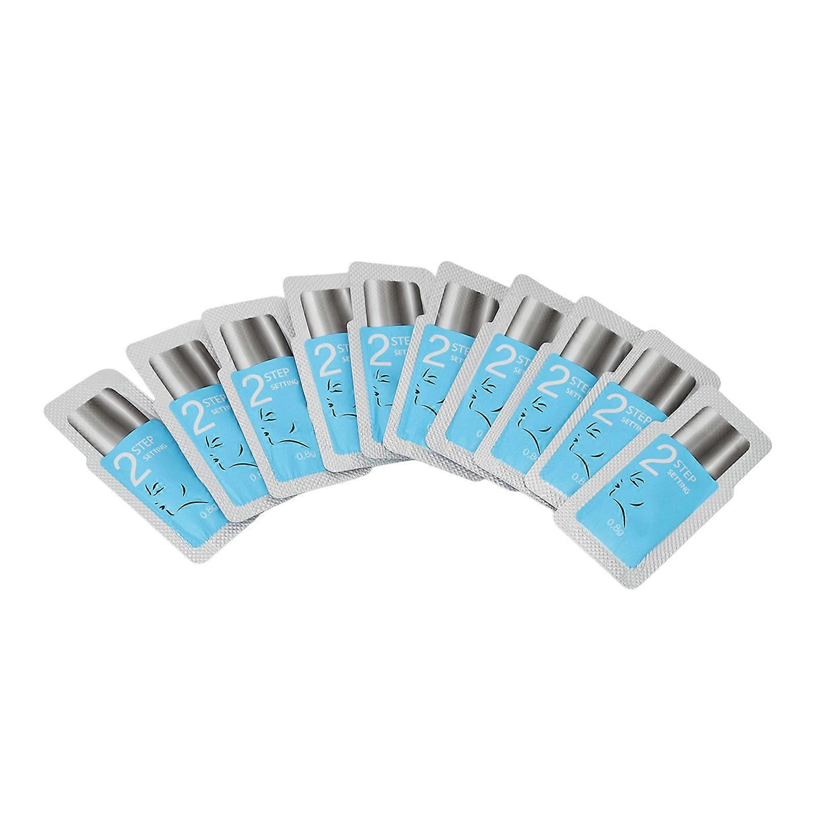 10pcs Lash Perming Fixation Agent Semi Permanent Skin Friendly Eyelash Lifting Styling Liquid 8g