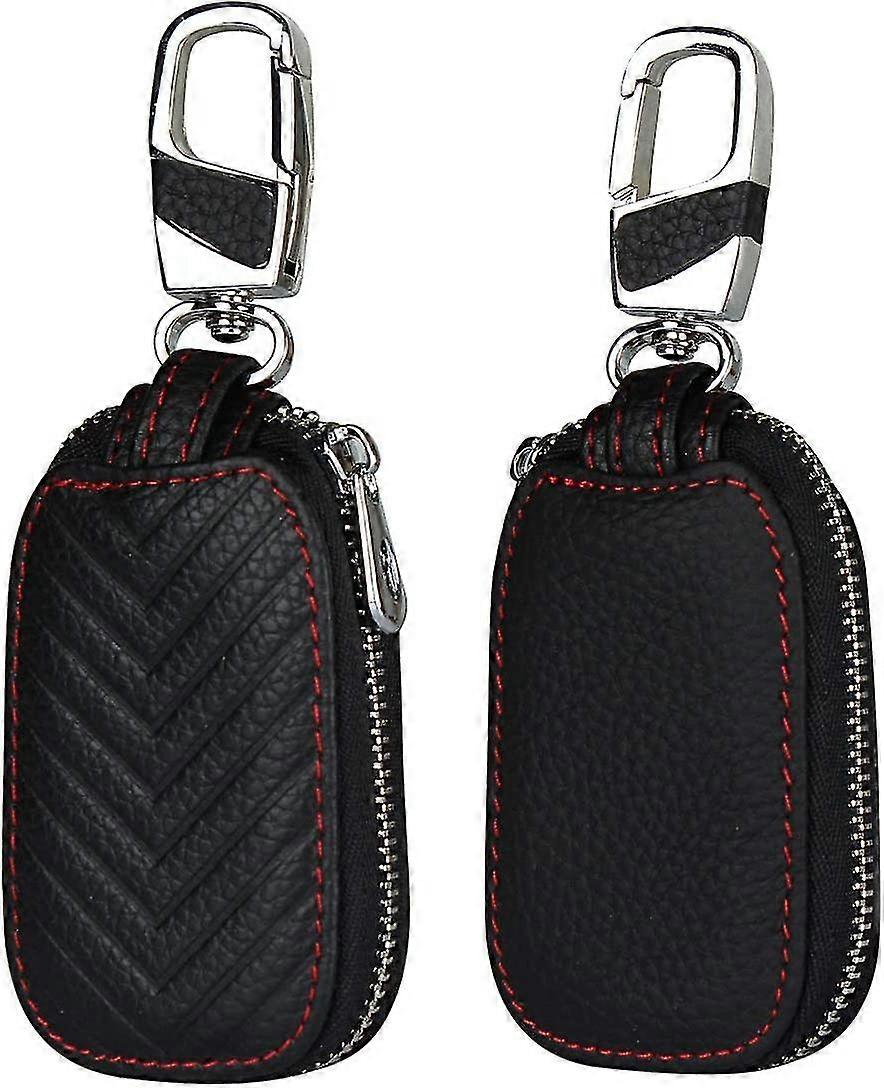 Multifunction Genuine Leather Key Case Coin Pouch