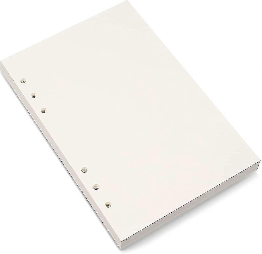 A5 Filler Paper, 6-hole Punched For 6-ring Binders, Blank Loose Leaf Paper,14.2 X 21.1cm
