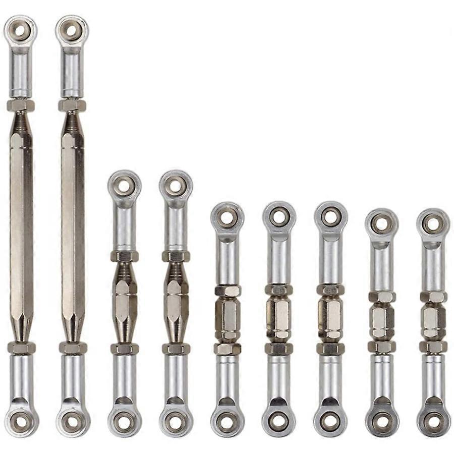 Servo Link Tie Rod Front Upper Suspension Arm Linkage Steering Kit for 1:12 FY03 12428 Parts -9Pcs