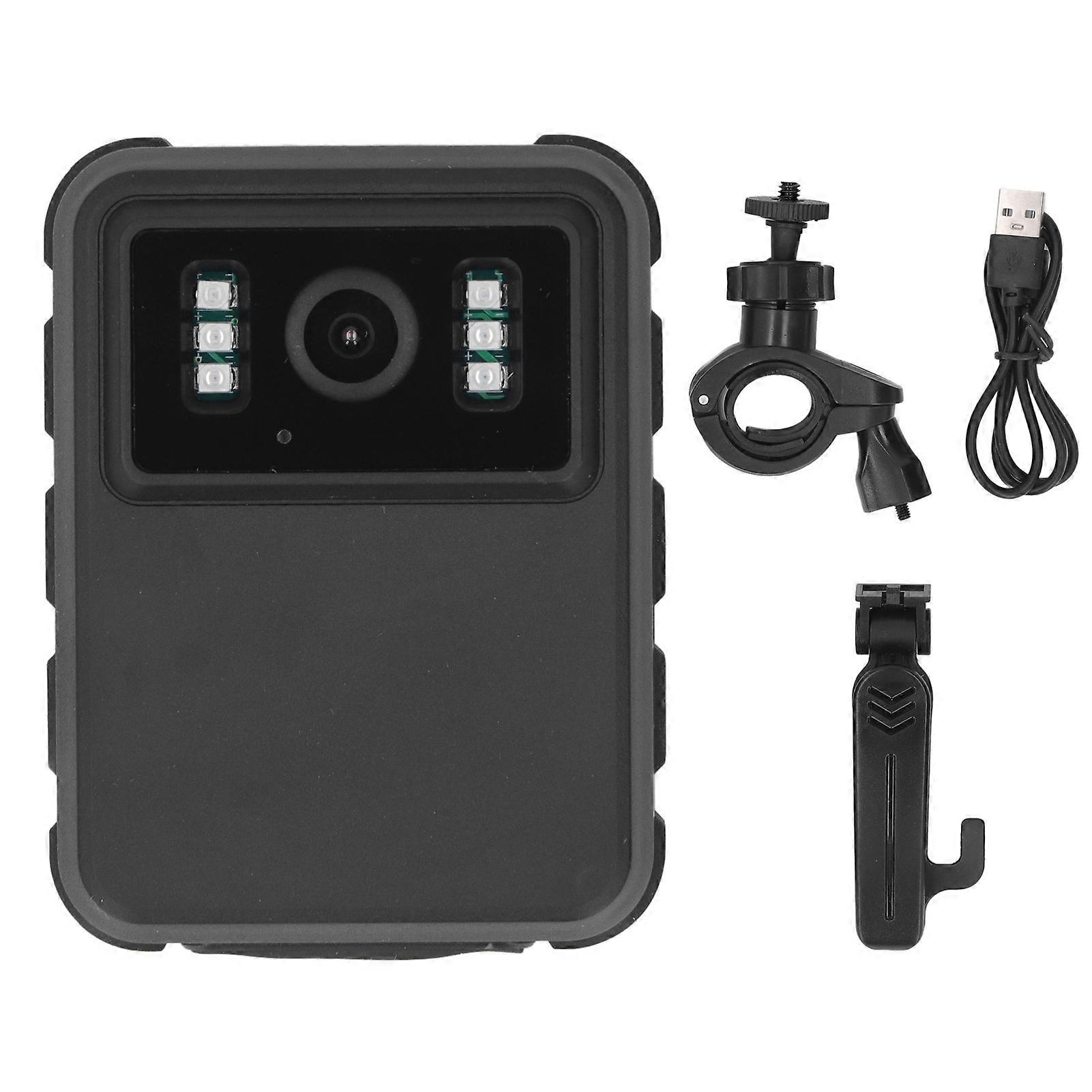 Portable Video Recorder Motion Detection Circulation Recorder for Outdoor Riding Interviews Meetings Training WIFI Camera