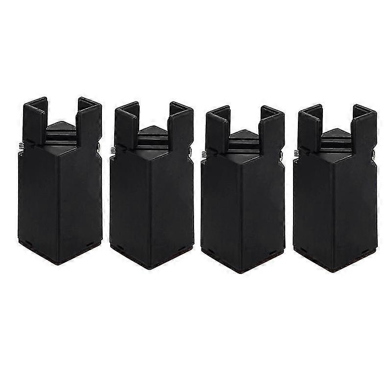 Furniture Risers with Adjustable Screw Clamp,Table Risers Chair Risers Bed Risers 4 Inch,Fit Square