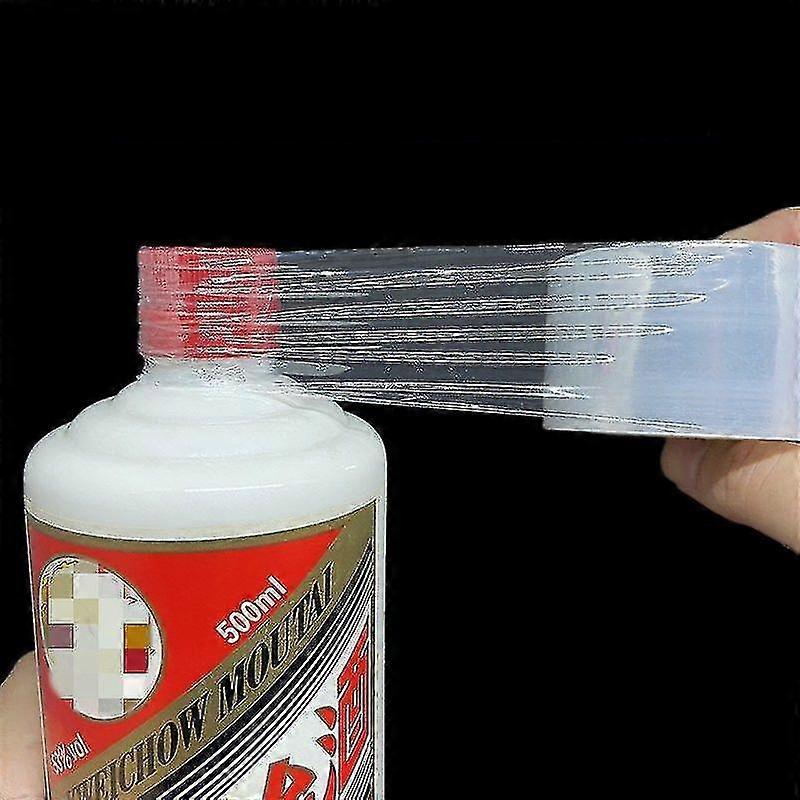ボトルシーリングフィルム ワインシールフィルム 白酒包装巻き取りフィルム ワイン祭壇用漏れ防止 古いワイン 埋葬用特殊シーリングフィルム