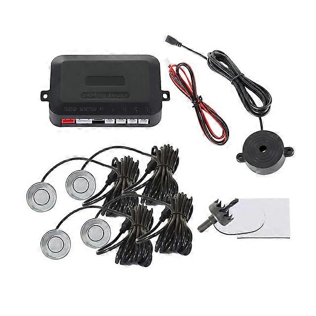 Universal Car LED Parking Sensor With 4 Radar Accurate Digital Display Of Obstacle Distance Alarm Parktronic Kit Parking Sensor