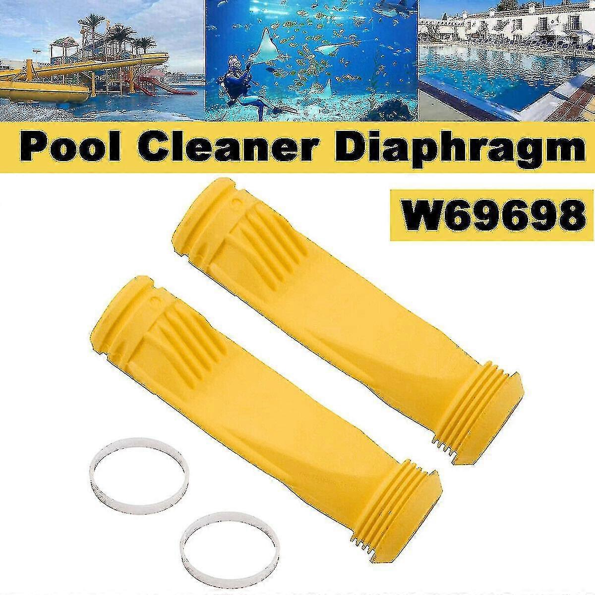 2 Pack Pool Cleaner Diaphragm With Ring compatible with Zodiac Baracuda G3 G4 Replacement W69698