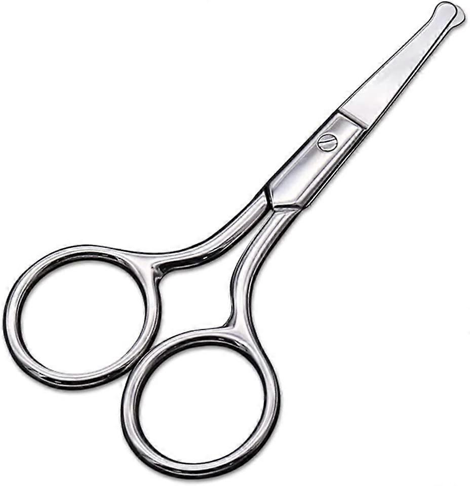 Nose hair scissors, eyebrow scissors, stainless steel small scissors round head design