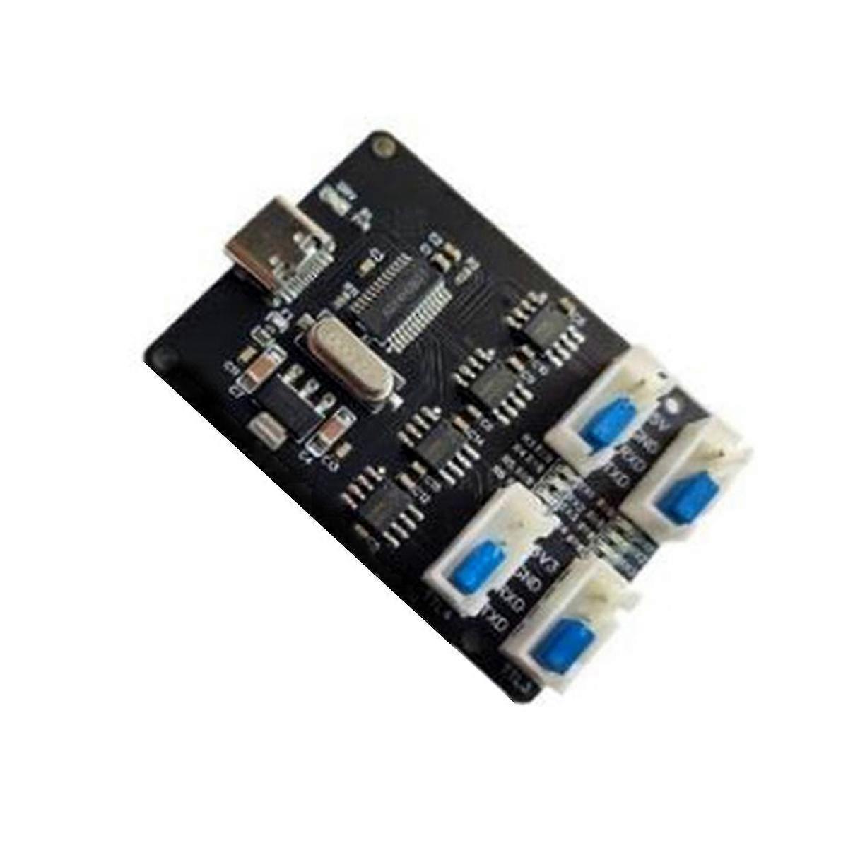 4-channel Usb To Ttl Module Ch340 Hub Four Ttl Type-c Interface