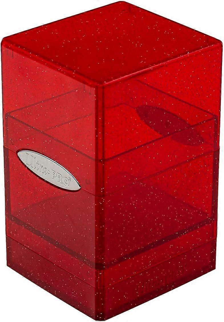 Satin Tower - Glitter Red
