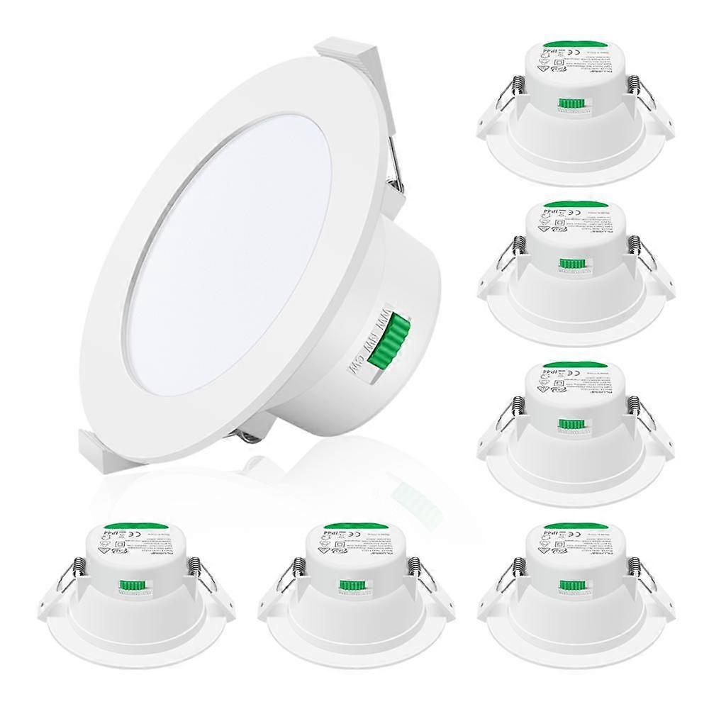 LED Dimmable Tri-color Recessed Downlight Ceiling Light Spotlight 6x