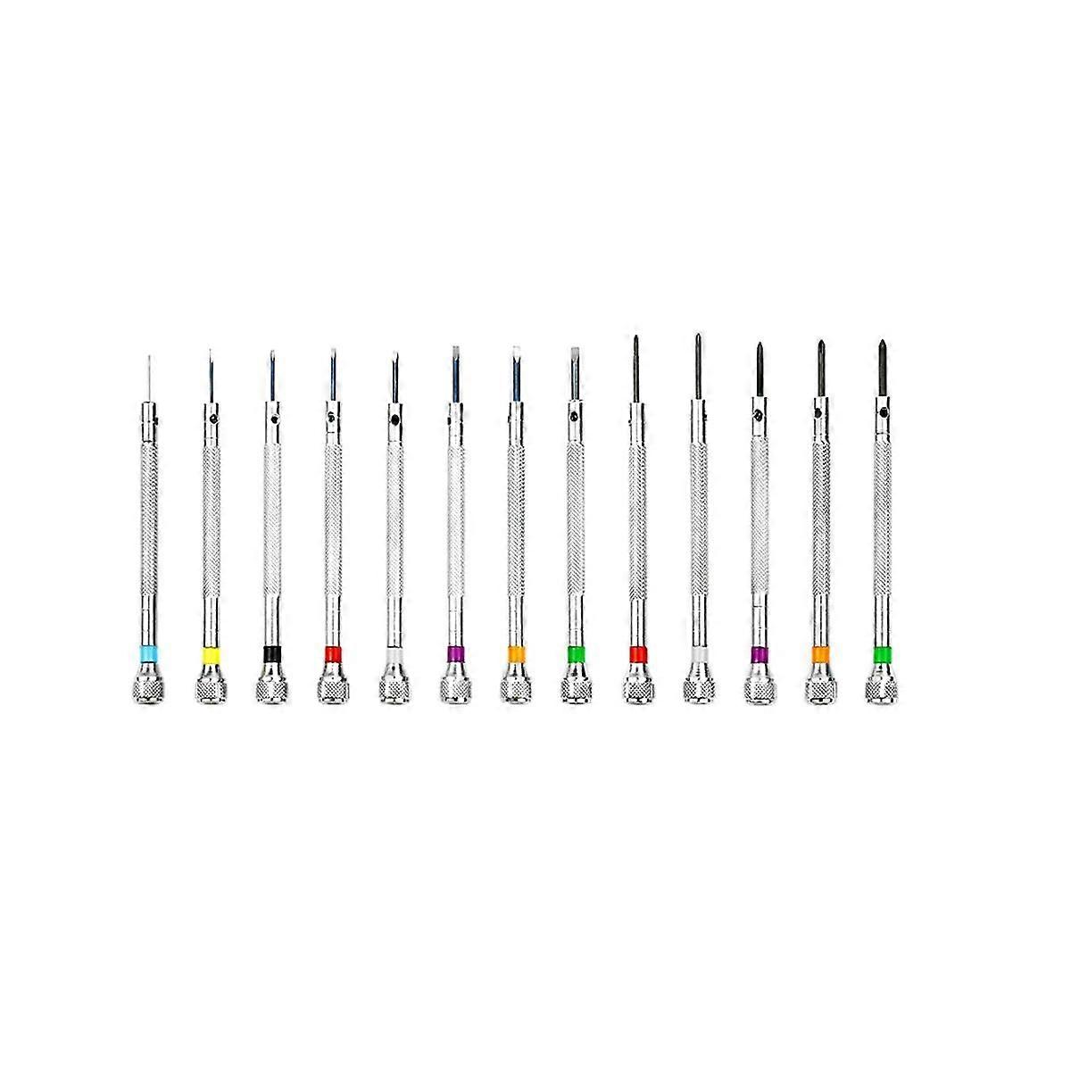 13 Pack Watch Tools Repair Screwdriver Set Screwdriver Kit Professional Watchmaker Watch Tools