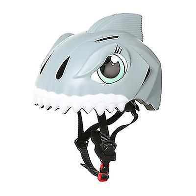 Kinderfietshelm 3d Shark Animal Helm