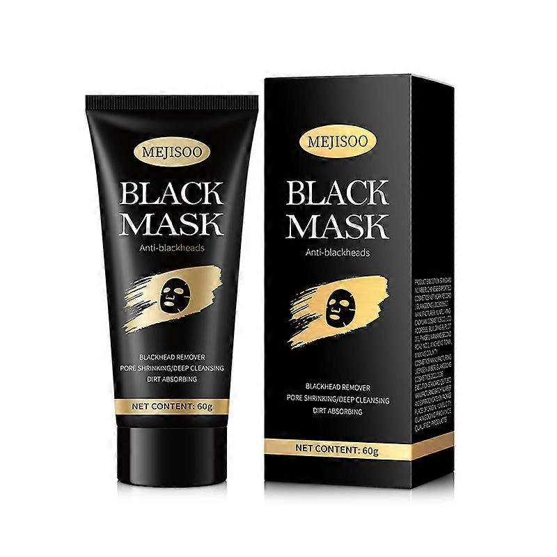 Blackhead Remover Mask for Men&Women, Bamboo Charcoal Peel Off Black Mask, Purifying and Deep Cleansing for All Skin Types