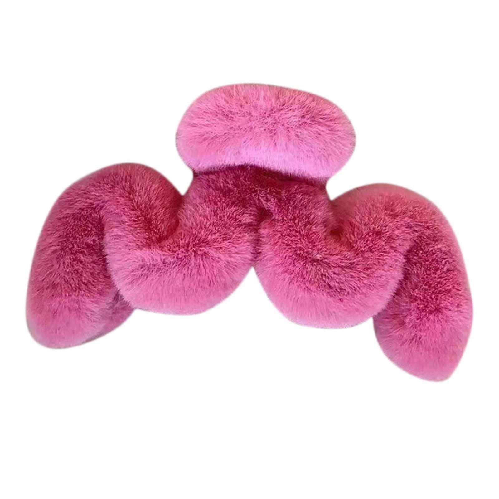 Mode Plysch Hårklo Elegant Akryl Hårnålar Hårklämma Barrettes Huvudbonader, 100% Ny