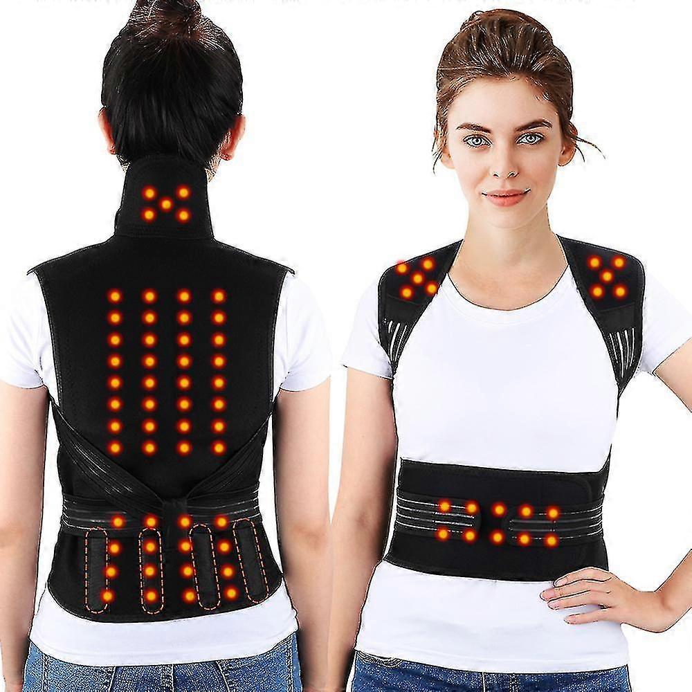العلاج المغناطيسي التسخين الذاتي الخصر الظهر الكتف دعم الموقف مصحح العمود الفقري القطني دعامة حزام تخفيف الألم