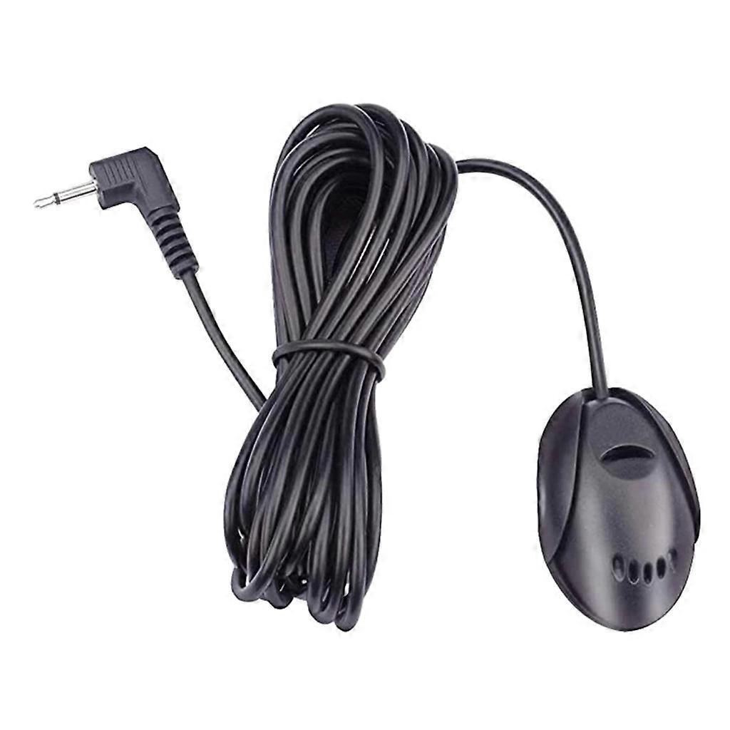 3.5mm Car External Microphone Bluetooth-compatible Mic for Dashboard Sun-Visor