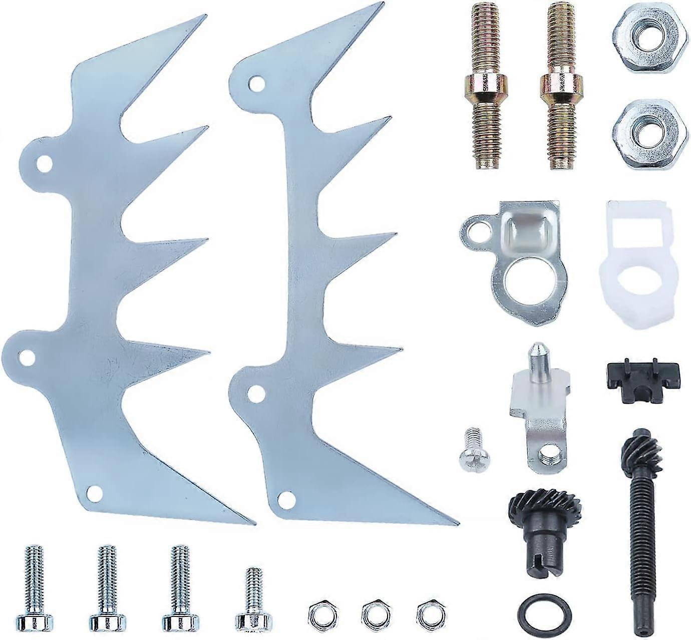 Chain saw Bumper Spike/Felling Dog 21pcs Kit For Stihl MS660 MS460 MS440 066 046 044 Replacement Parts with Chain Adjuster Tensioner, Bar Stud, Bar Nu