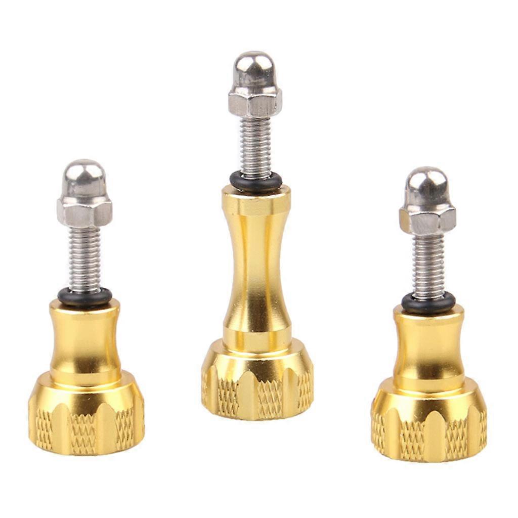 Thumbscrew with Cap Thumb Knob Bolt Screw Set for Hero 7 6 5 4 3+ 3/ Yi 4K/Sjcam