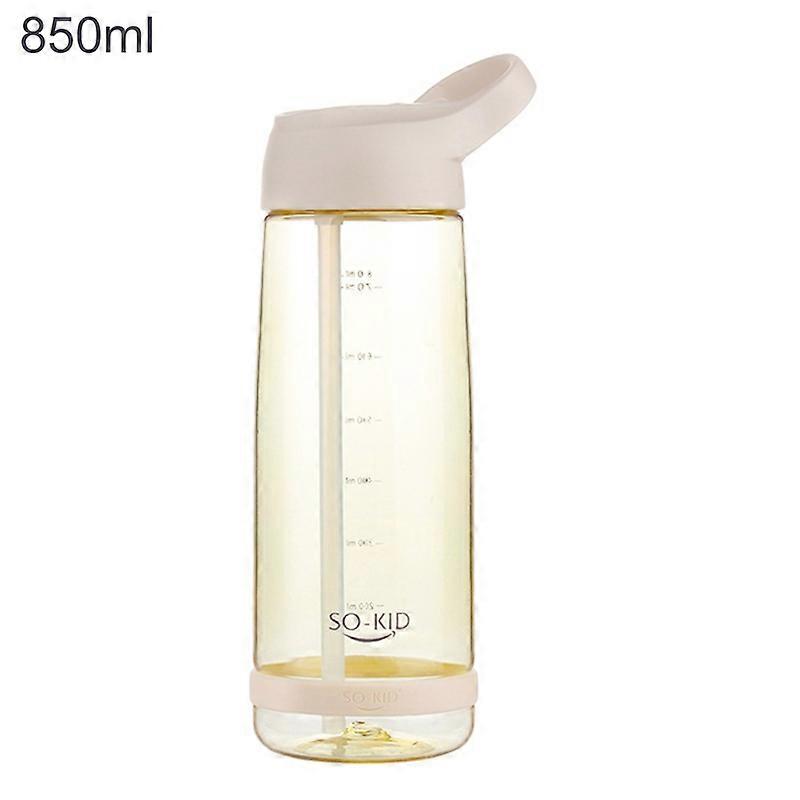 Portable Large Capacity with Handle Outdoor Kettle Sports Drinking Straw Bottle